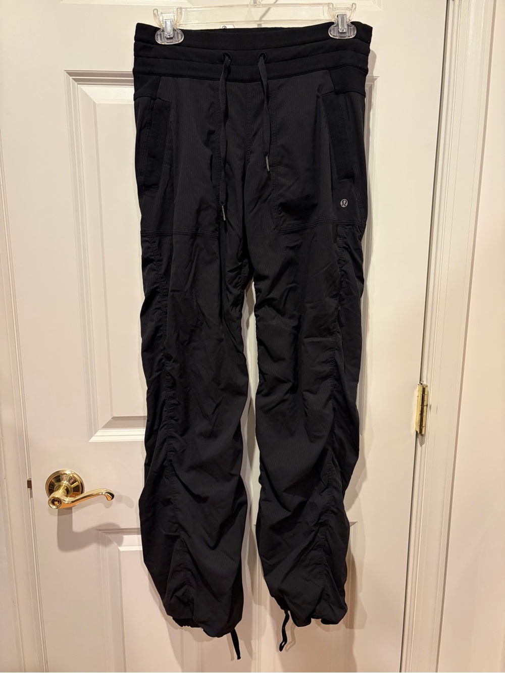 lululemon athletica Black Dance studio Pants, size 4